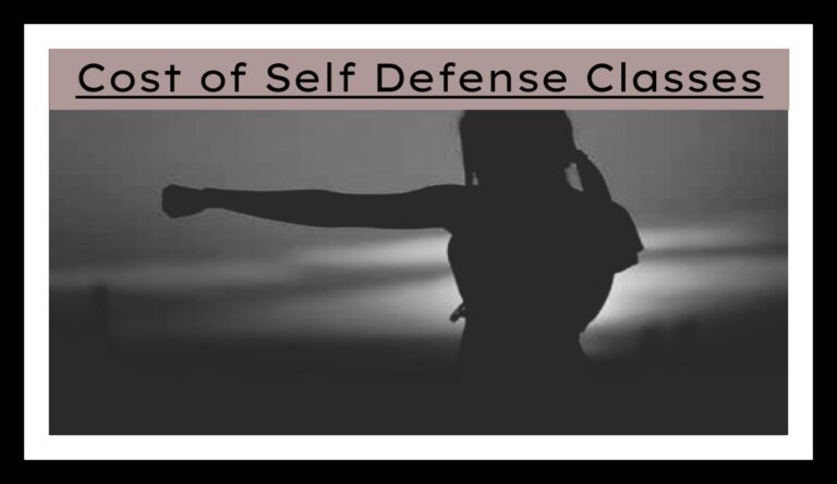 Cost of Self Defense Classes